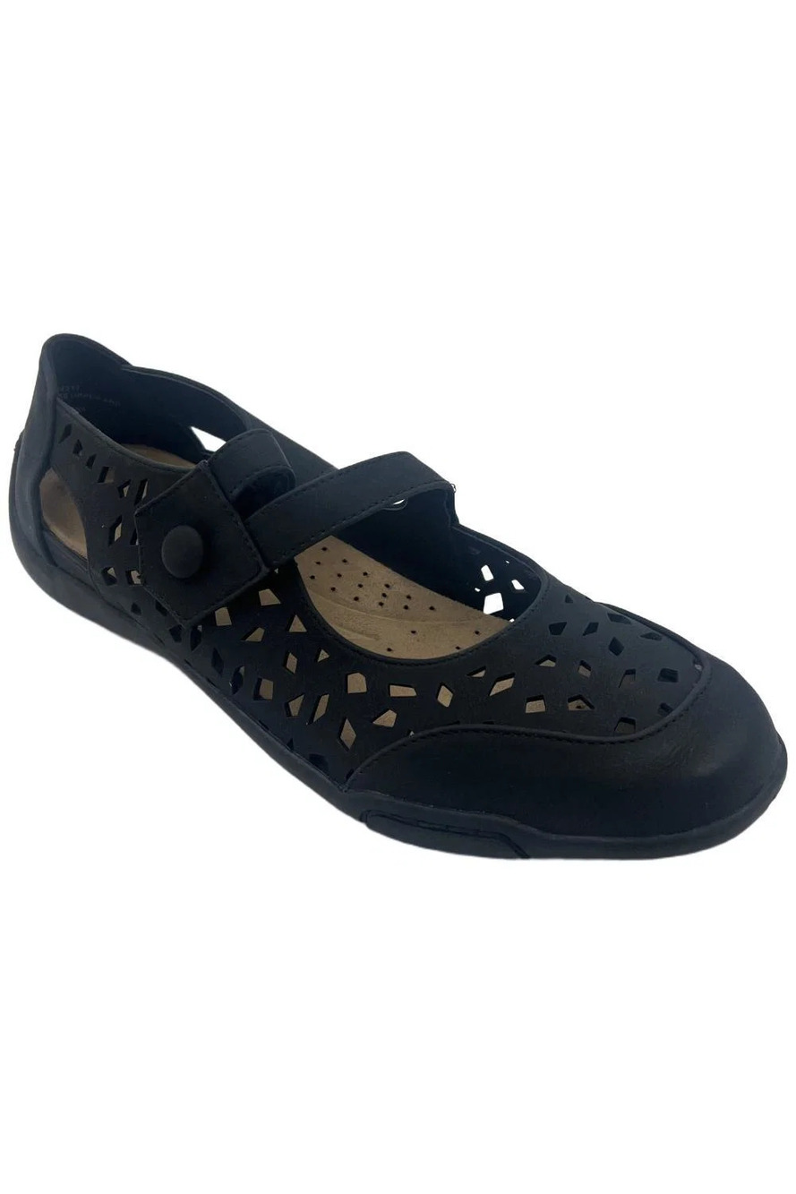 ARRAY Women's Jayden Mary Jane Flats Black - Medium